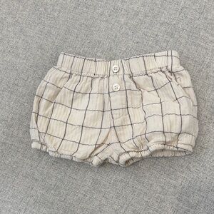 Rylee + Cru Checkered Tan Diaper Cover